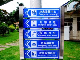 柞水标识导向系统设计需要掌握的四大元素