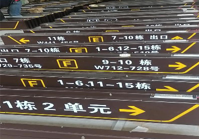 柞水广告标识中，常见的几种安装方式。