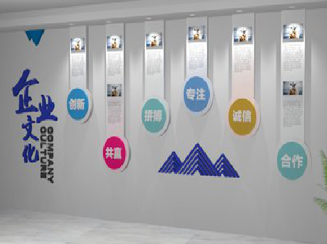 柞水企业文化墙需要传递什么办公文化？